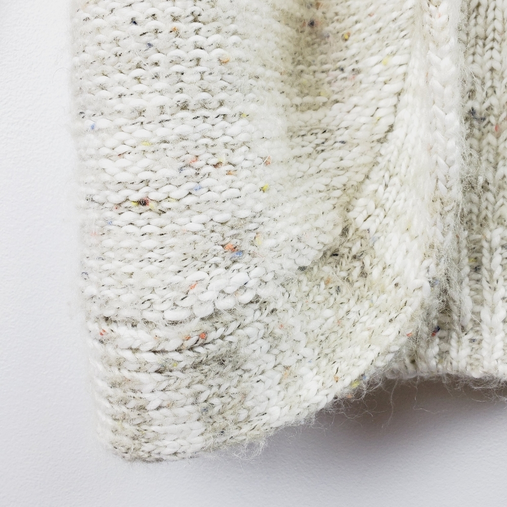 Potters Pot Oatmeal Speckled Cardigan Sz Sm EUC - Picture 4 of 9